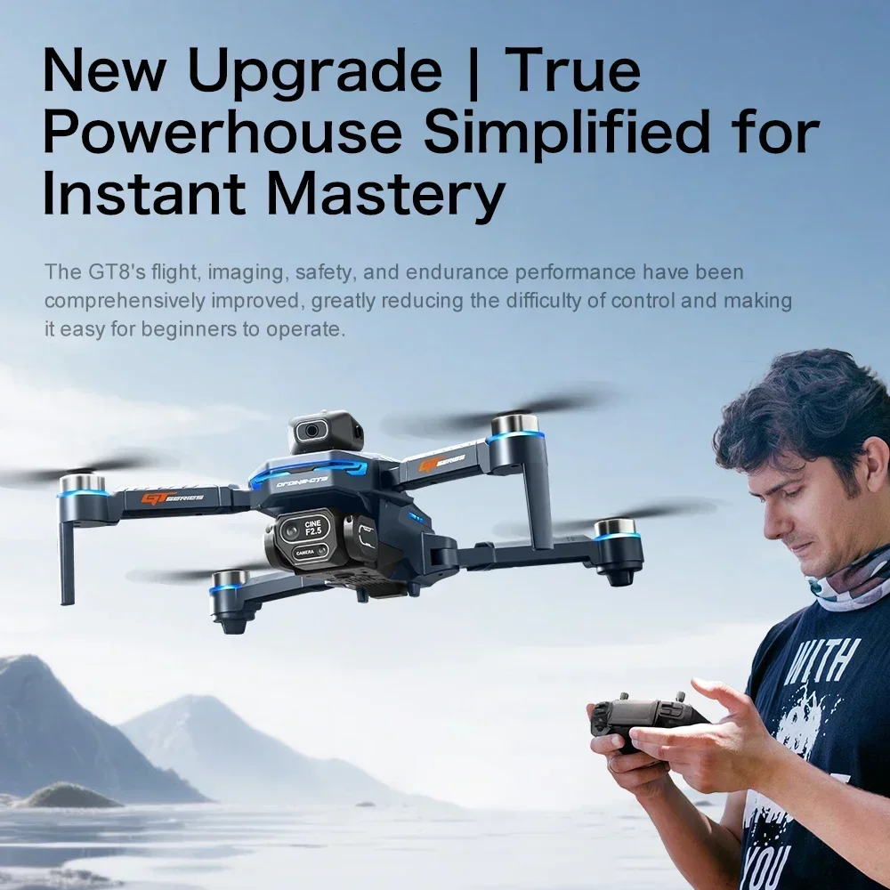 Dron 4K HD GT8 Kamera Unikanie – Jjrc Drone X12 recenzja i cena