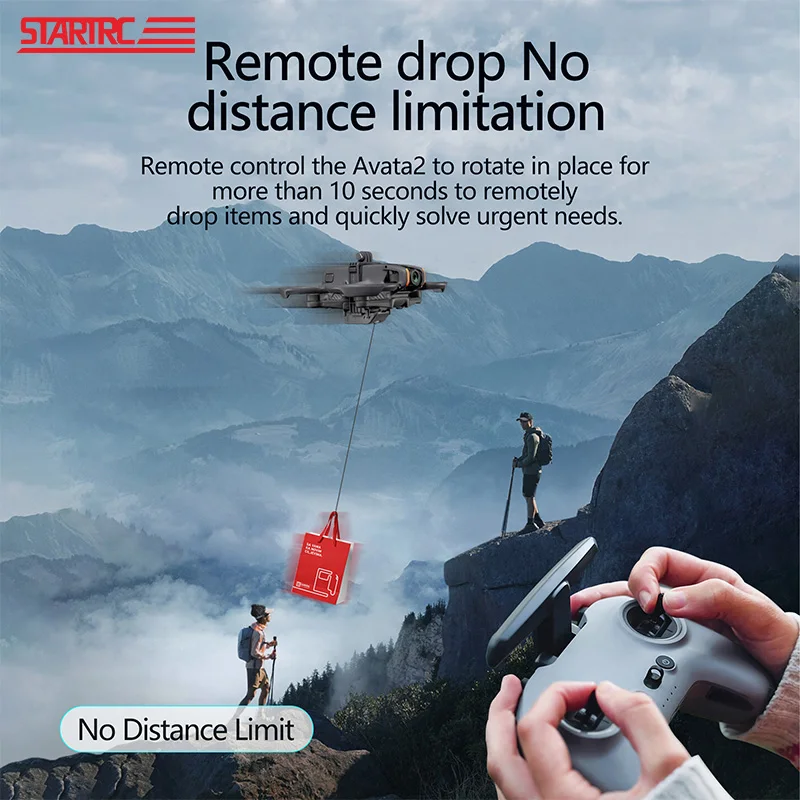 Dla DJI Avata 2 Drone Airdrop  – Drone Strobe Light recenzja i cena